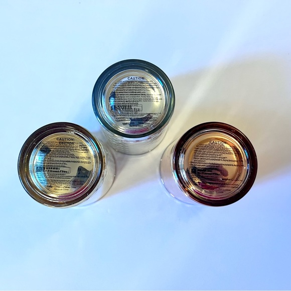 NEW Avon Autumn Romance Tea Light Holders Set of 3 Gold, Silver, and Rose Gold - Picture 4 of 10